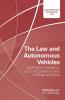 Law and Autonomous Vehicles