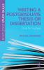 Writing a Postgraduate Thesis or Dissertation