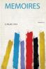 Memoires Volume 20
