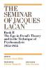 The Ego in Freud's Theory and in the Technique of Psychoanalysis 1954-1955