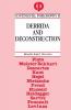 Derrida and Deconstruction