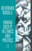Human Society in Ethics and Politics