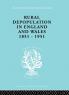 Rural Depopulation in England and Wales 1851-1951
