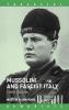 Mussolini and Fascist Italy