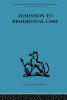Admission to Residential Care