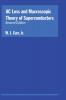 AC Loss and Macroscopic Theory of Superconductors