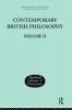 Contemporary British Philosophy