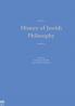 History of Jewish Philosophy