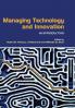 Managing Technology and Innovation
