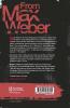 From Max Weber