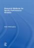 Research Methods for Sports Performance Analysis