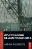 Architectural Design Procedures