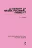 History of Greek Political Thought