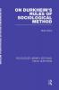 On Durkheim's Rules of Sociological Method