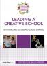 Leading a Creative School