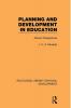 Planning and Development in Education