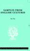 Samples from English Cultures