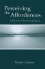 Perceiving the Affordances