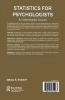 Statistics for Psychologists