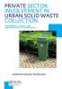 Private Sector Involvement in Urban Solid Waste Collection