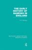 Early History of Banking in England (Rle Banking & Finance)