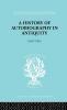History of Autobiography in Antiquity