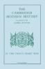 Cambridge Modern History