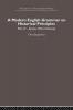 Modern English Grammar on Historical Principles