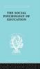Social Psychology of Education
