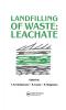 Landfilling of Waste