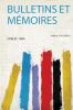 Bulletins Et MÃ©moires Volume 2; Volume 4