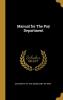 Manual for The Pay Department