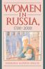 Women in Russia 1700 2000