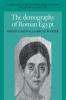 The Demography of Roman Egypt