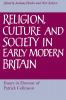 Religion Culture and Society in Early Modern Britain