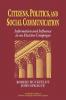 Citizens Politics and Social Communication