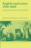 English Rural Society 1500 1800