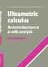 Ultrametric Calculus