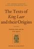 The Texts of King Lear and Their Origins
