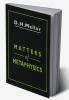 Matters of Metaphysics