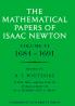 The Mathematical Papers of Isaac Newton