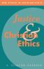 Justice and Christian Ethics