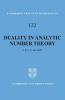 Duality in Analytic Number Theory