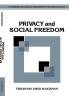 Privacy and Social Freedom