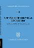 Affine Differential Geometry