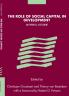 The Role of Social Capital in Development