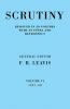 Scrutiny Vol. 6 1937-38