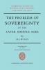 The Problem of Sovereignty in the Later Middle Ages
