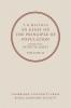T. R. Malthus an Essay on the Principle of Population