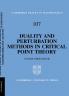 Duality and Perturbation Methods in Critical Point Theory
